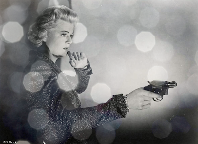 Please Murder Me! - Angela Lansbury pointing a revolver