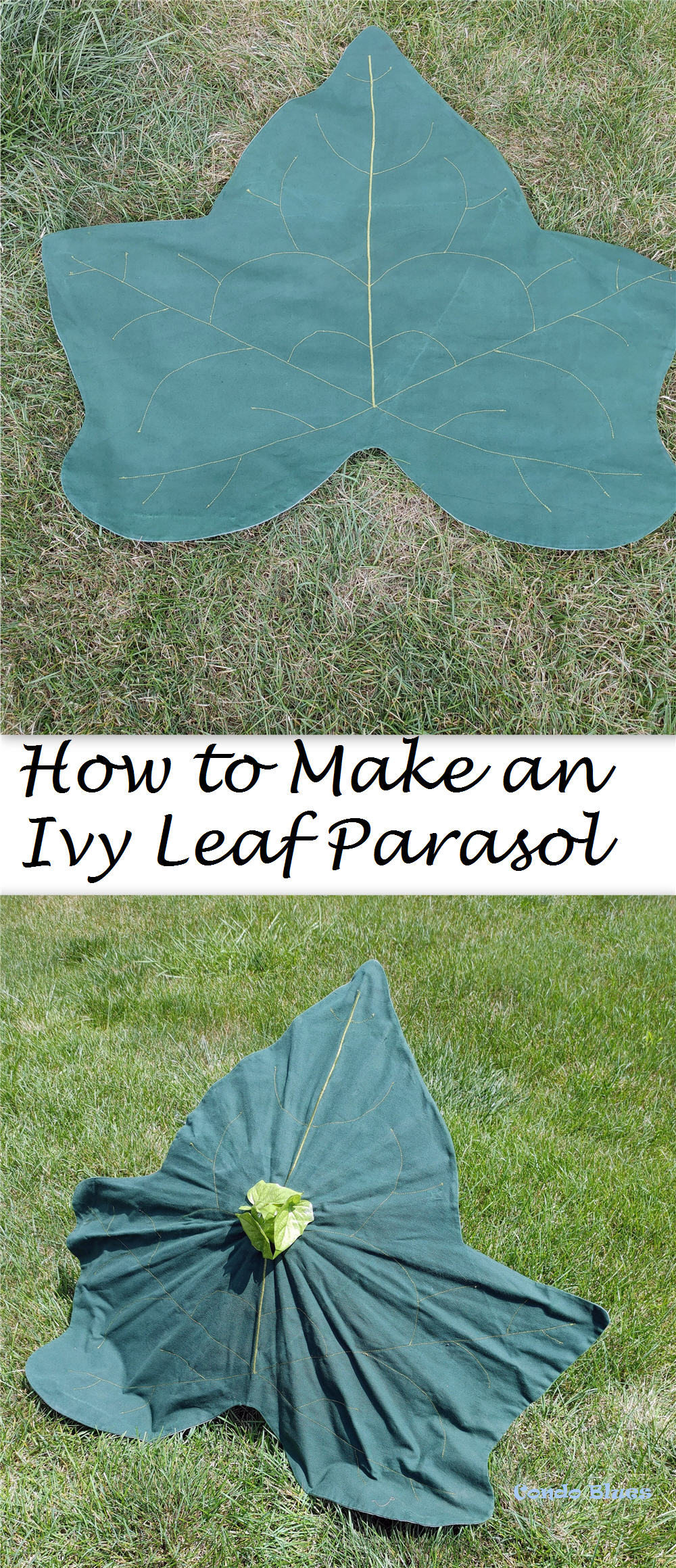 Condo Blues: How to Fairy Ivy Leaf Parasol