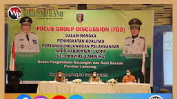 Pemprov Lampung Gelar FGD Guna Tingkatkan Kualitas Pertanggungjawaban Pelaksanaan APBD Kabupaten/Kota