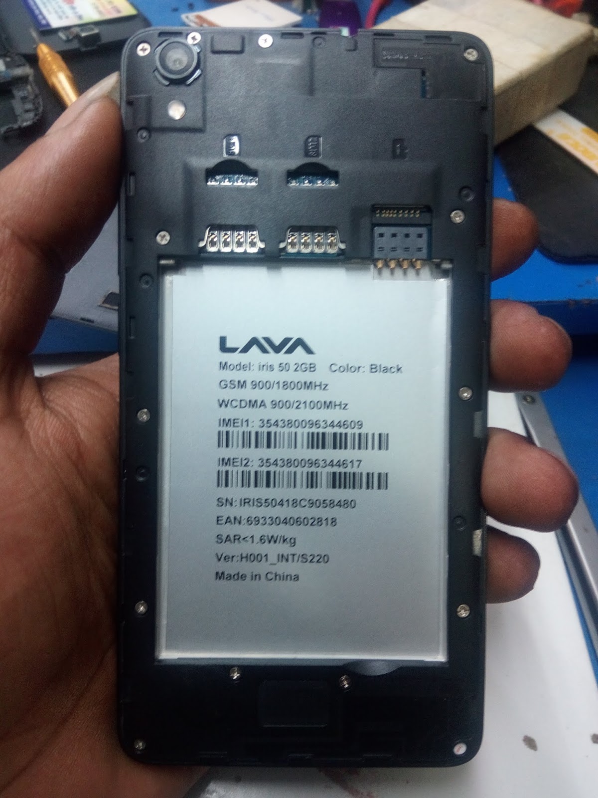Lava Iris 50