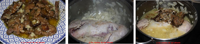 Solomillo de cerdo con berenjenas 