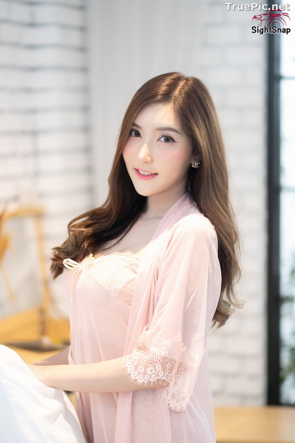 Image Thailand Model - Luc Kie - Nice Pink Love Night Dress - TruePic.net - Picture-16