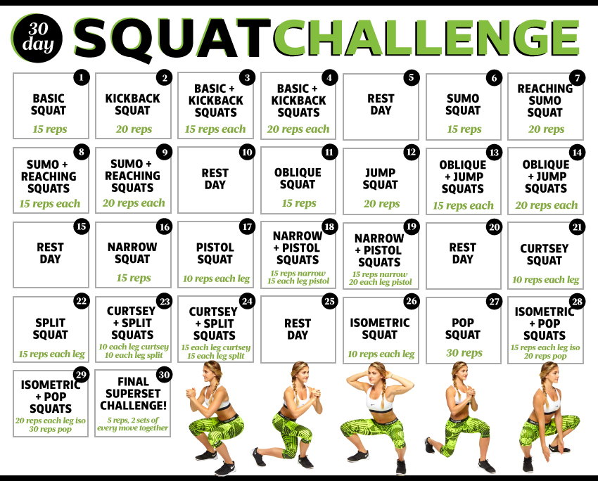 30 DAY ABS AND SQUATS CHALLENGE Body Workouts 30 DAY ABS AND SQUATS CHALLENGE Body Workouts