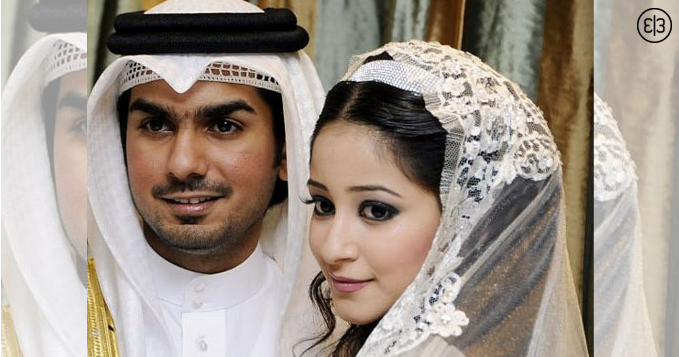 4 жена шейха. Арабская свадьба в Дубае. Принц арабских Эмиратов с женой.