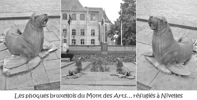 Mont des Arts - Bruxelles disparu - Les "phoques" bruxellois réfugiés à Nivelles après la destruction de leur environnement d'origine - Bruxelles-Bruxellons