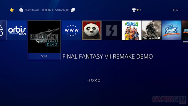 بالفيديو تسريب لقطات طويلة من داخل ديمو لعبة Final Fantasy VII Remake على جهاز PS4 