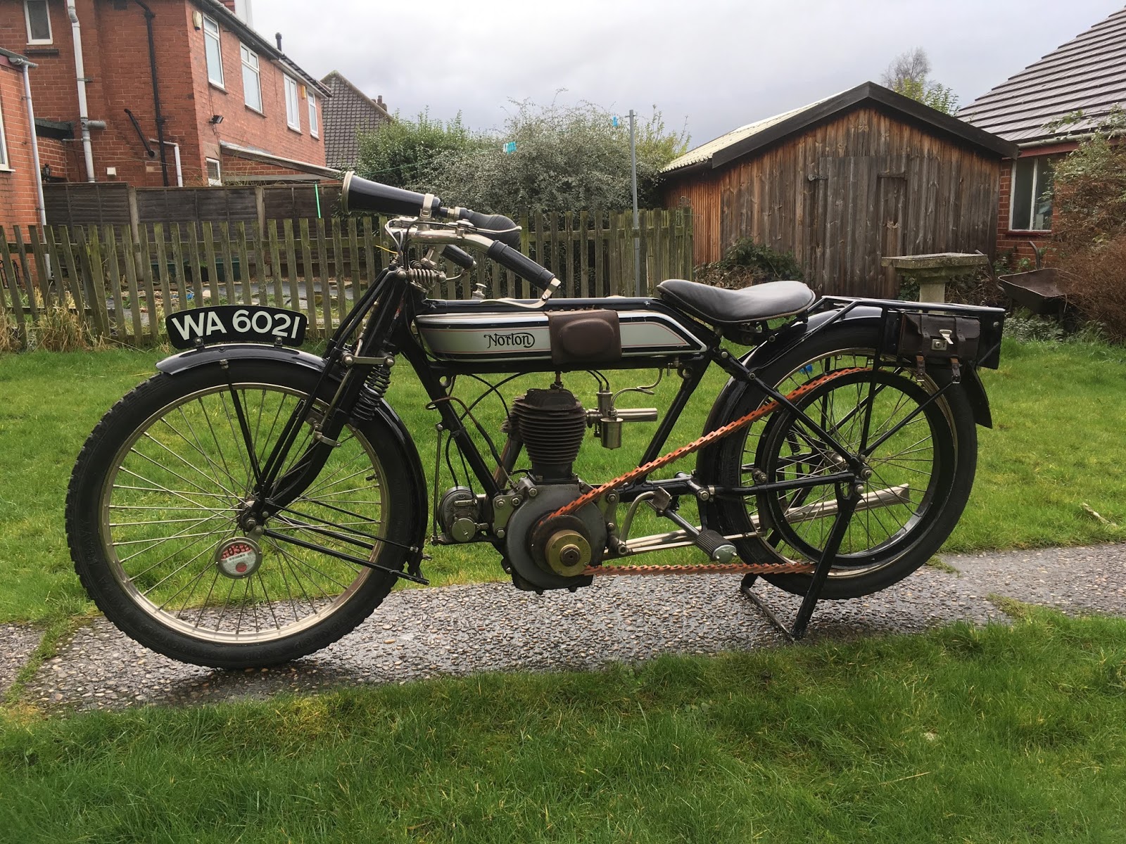 Vintage Norton Motorcycles 1920 Model 9 Norton