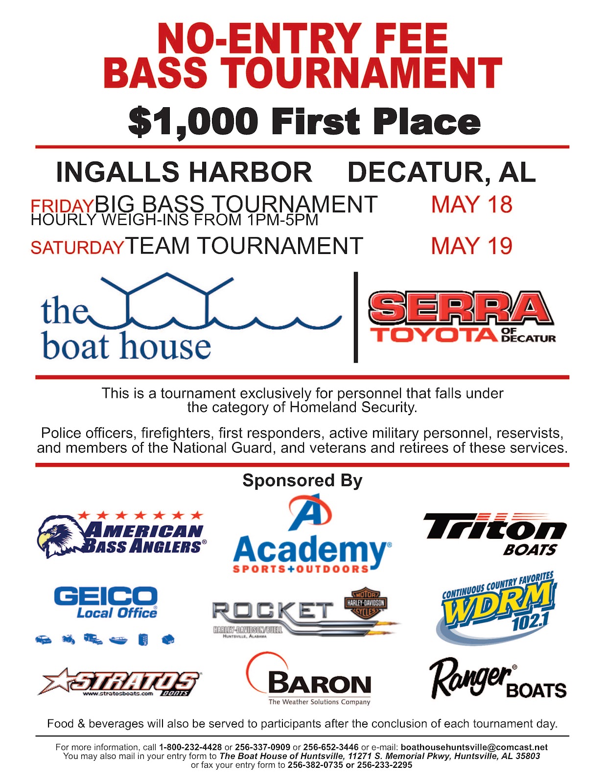 RIVER CITY DRIFTER: Bass Fishing Tournament for Military and First ...