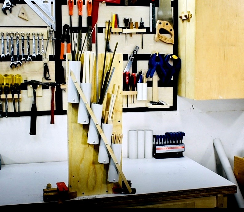 Jax Design Dowel Holder that Folds Away