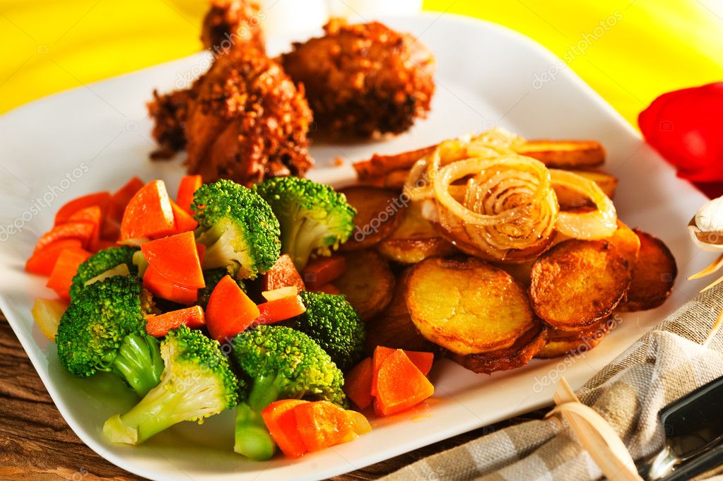 Toca hablar de la salud Receta de Fajitas de pollo con brócoli y zanahoria