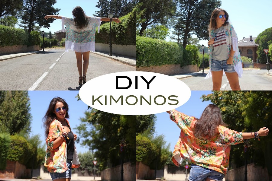 Tutoriales de Kimono DIY (patrones incluidos)