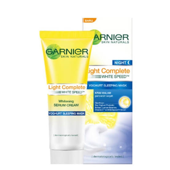 Review Garnier Light Complete Night Cream