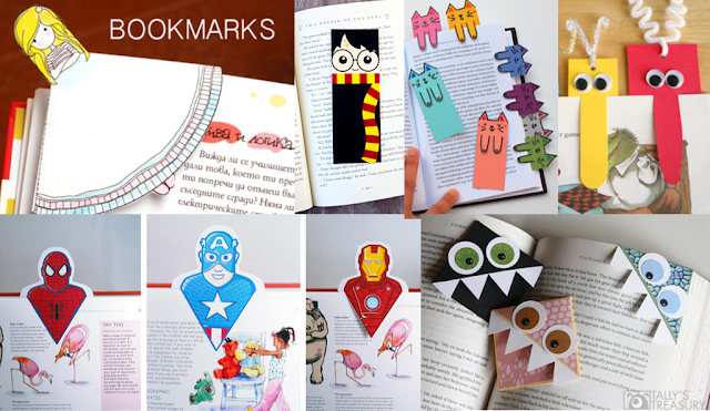 Kidissimo: 12 marque-page à imprimer ou fabriquer soi-même :)