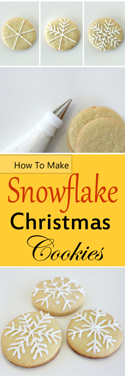 How To Make Easy Snowflake Christmas Cookies Recipe Very Best of Christmas