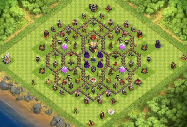 Base Town Hall 11 Clash of Clans Farming