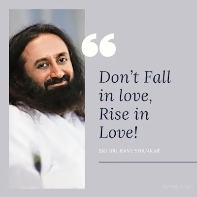 Don’t Fall in love, Rise in Love!