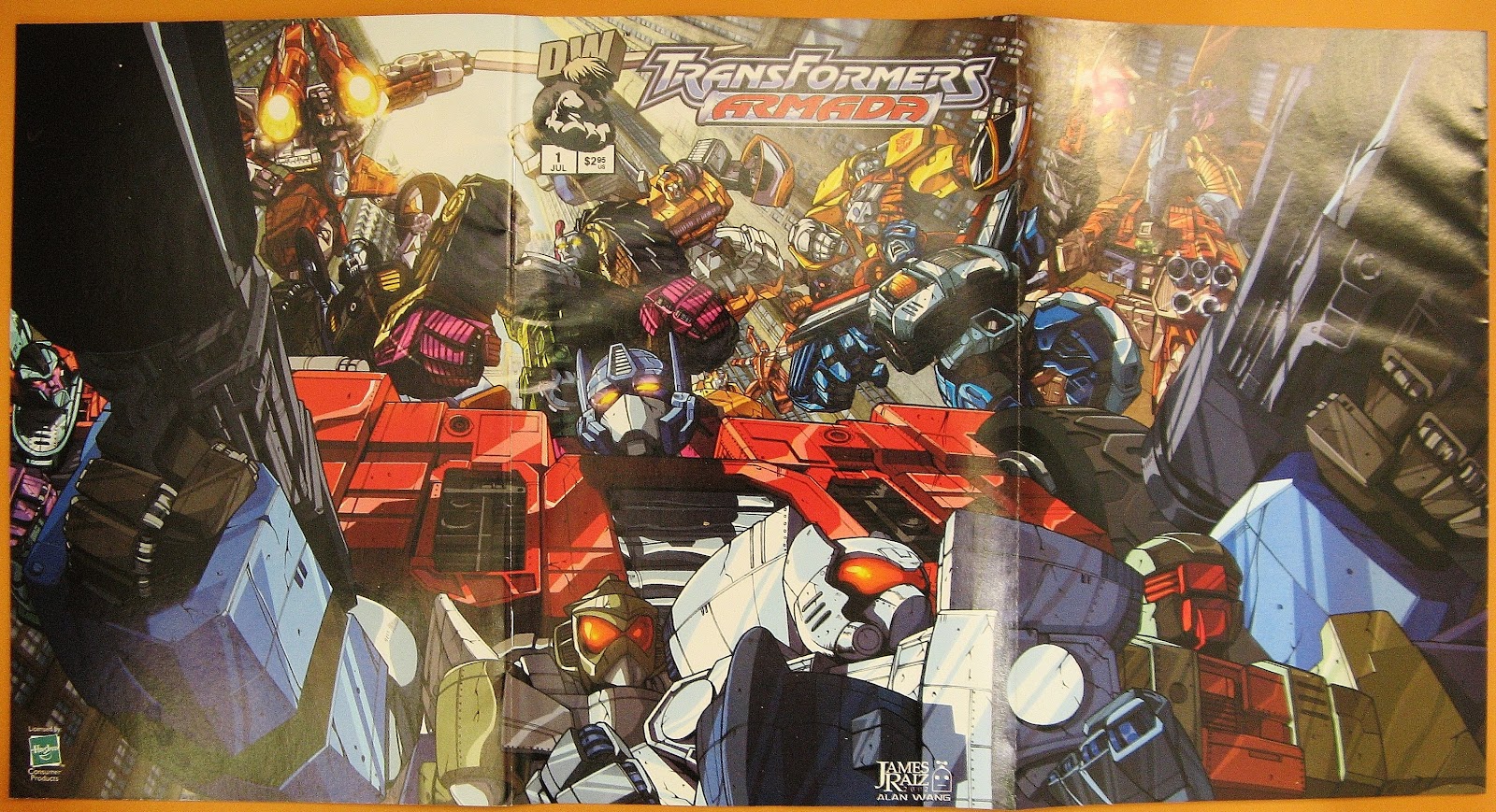 Transformers ARMADA comic1,2,3Dreamwave Production夢之潮漫畫變形金剛大艦隊1,2,3