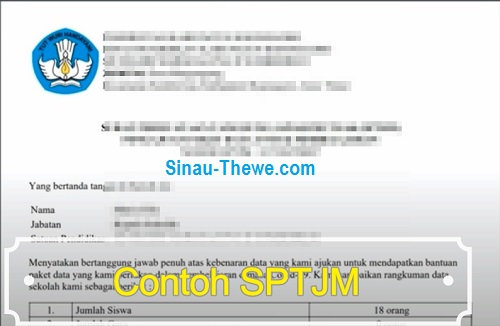 Cara Download dan Upload SPTJM Verval Ponsel - Sinau-Thewe.com
