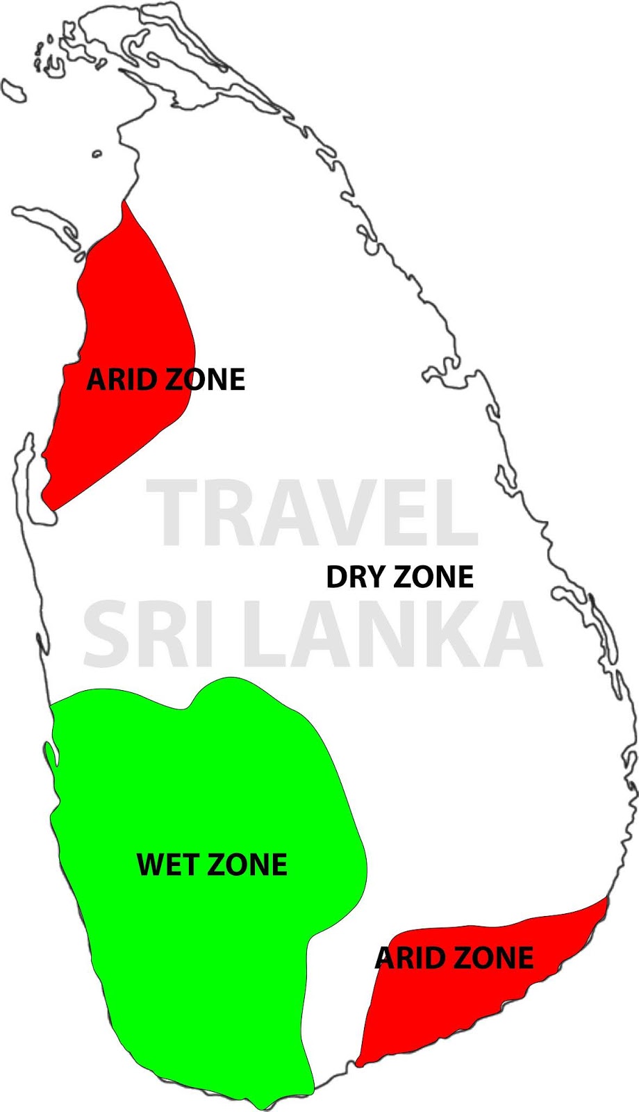Elevation Variation Sri Lanka Left Climate Zones Of S vrogue.co