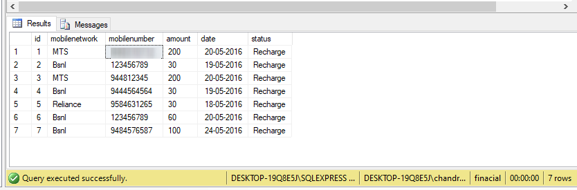 How to connect sql server database connection in c#
