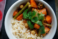 Curry Veggies with Garbanzo beans