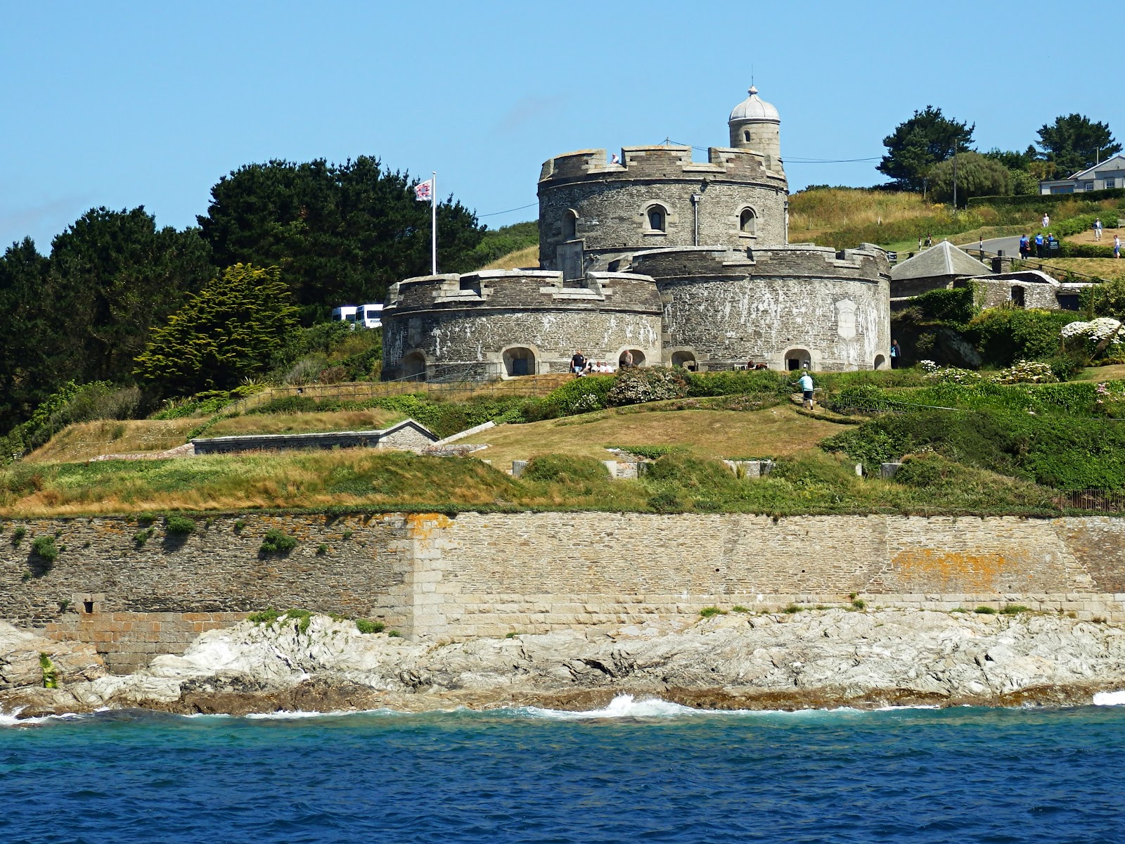 Mike's Cornwall St. Mawes Town and Castle By Boat