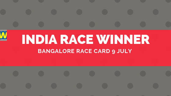 Kolkatta Race Card 9 July
