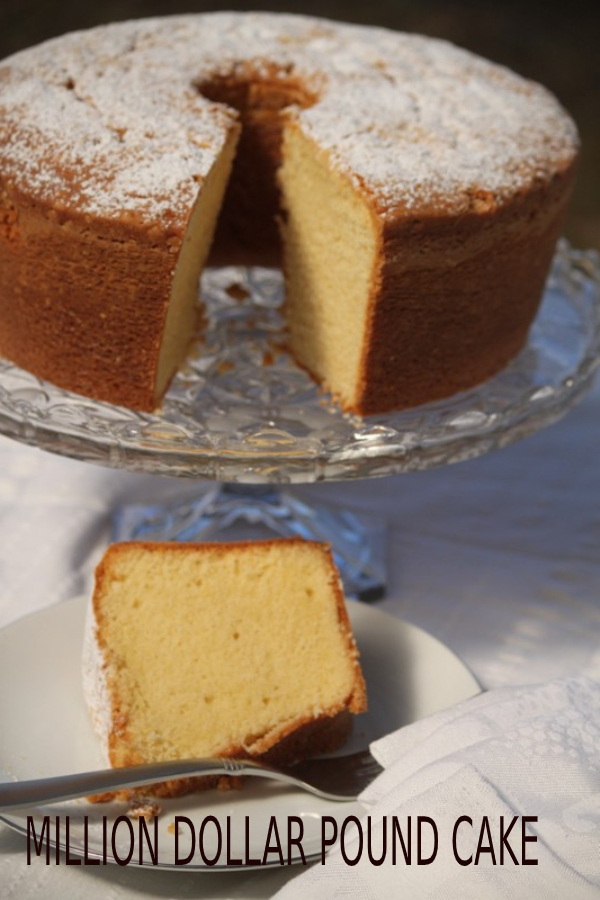 MILLION DOLLAR POUND CAKE RECIPE happy cook