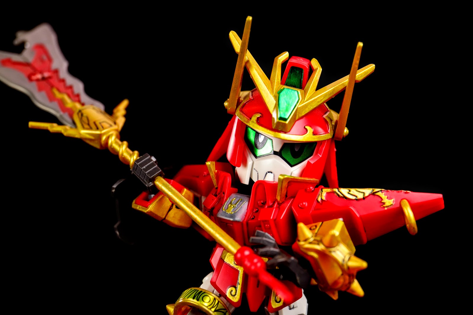 模型] BB戦士301 三国伝風雲豪傑篇張飛ガンダム- x123的創作- 巴