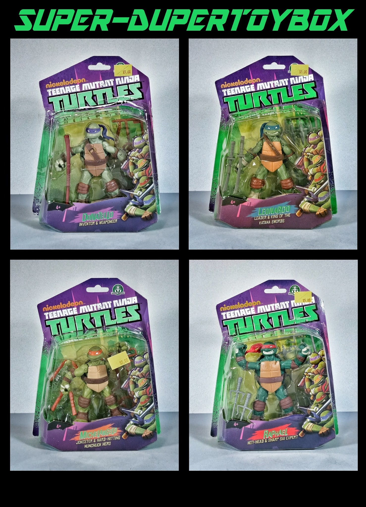 Donatello - figurine TMNT (Nickelodeon) (2012 à 2017)