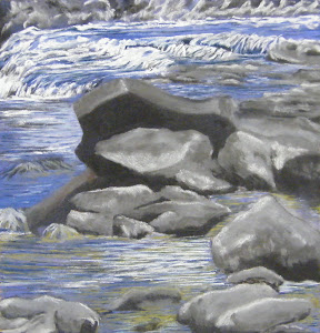 Rock Resting in the Stream