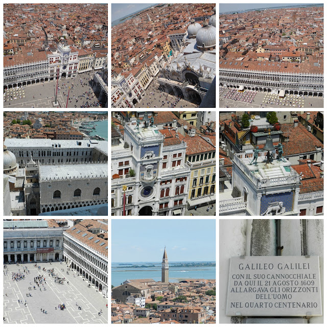 Veneza vista do alto do Campanario da Piazza San Marco