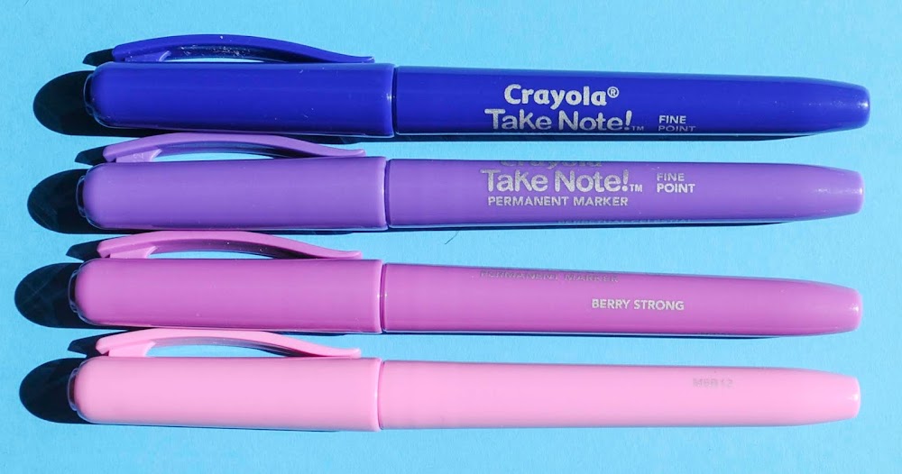 2019 Crayola Take Note! Review, Felt-Tip Pens, Permanent Markers