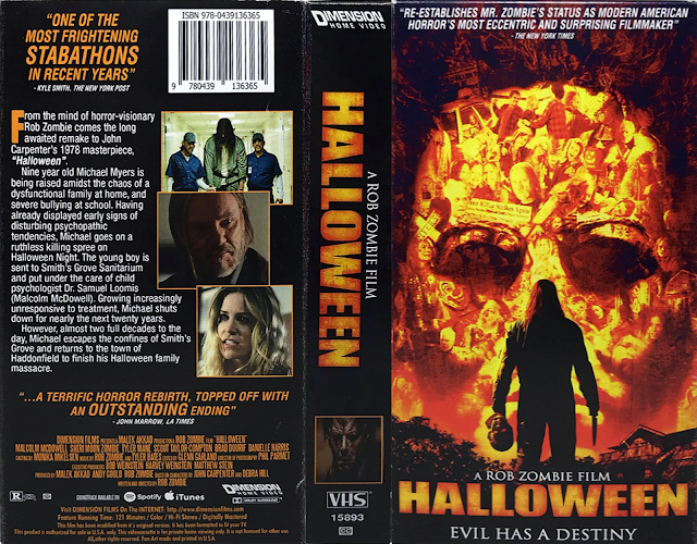The Horrors Of Halloween Halloween 2007 Vhs Dvd And Blu Ray Covers