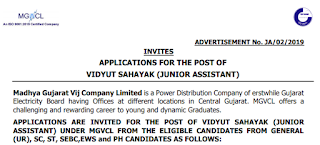 MGVCL Vidyut Sahayak (Junior Engineer Electrical) Previous Question Papers