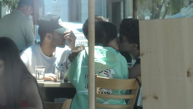 Madison Beer and Jack Gilinsky at Toast in West Hollywood 1 Aug-2019