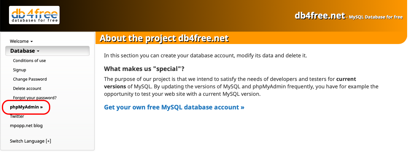 Developers- Free MySQL Database on Public IP