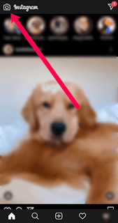 cara menambah foto di story instagram