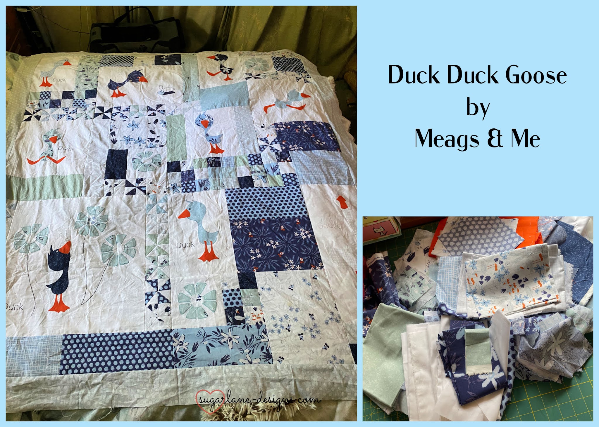 Sugarlane Designs 2021 Christmas Goose Quilt Shop 2021