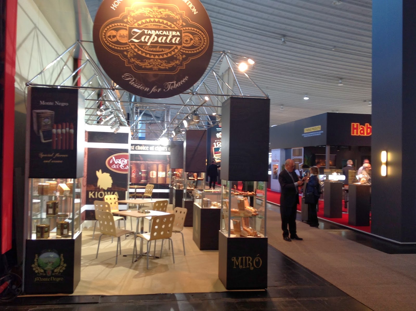 Rocio Palomino Porfolio Feria del Tabaco Intertabak 2012 Alemania