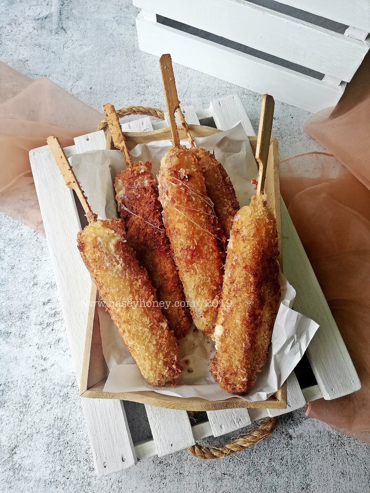 Resepi Viral Corndog Mozzarella Yang Mudah Dan Lebih Jimat