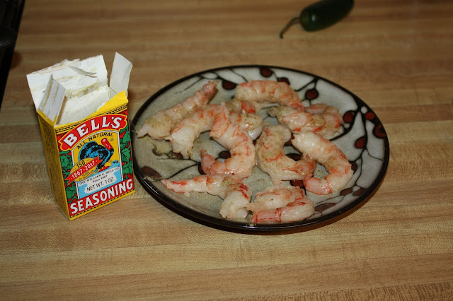 Bell's Seasoning from my Degustabox used for shrimp