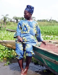 Woman in Ghana