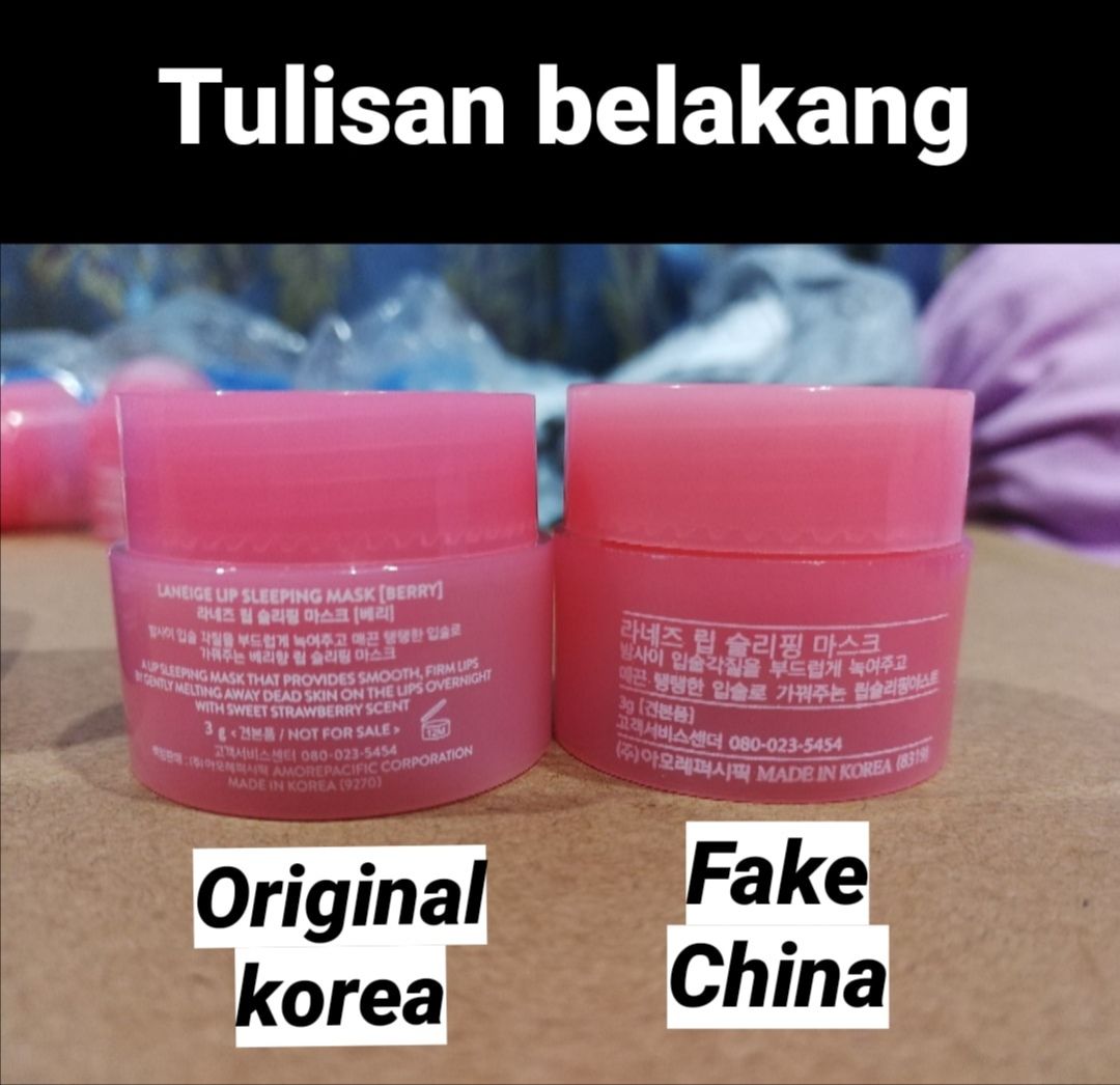 Iellakylla Laneige Sleeping Mask Fake China Atau Original Korea