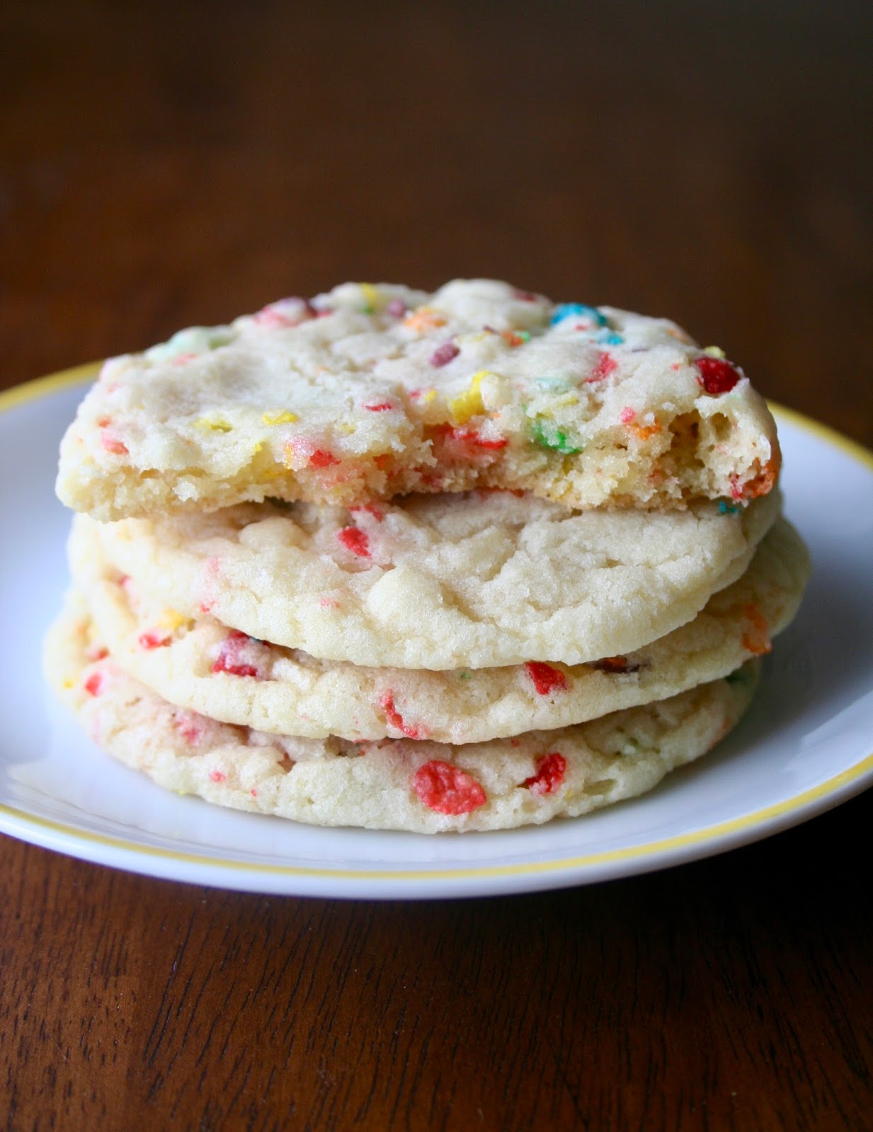 Fruity Pebble Sugar Cookies