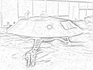 The Holiday Site: Coloring Pages of Classic "Lost in Space"