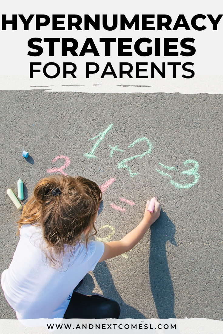 Hypernumeracy tips for parents - ideas on how to use your child's interest in numbers to help them learn new skills