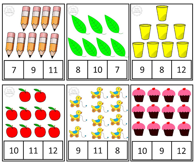 Teacher Fun Files Number Counting Activity For Kids