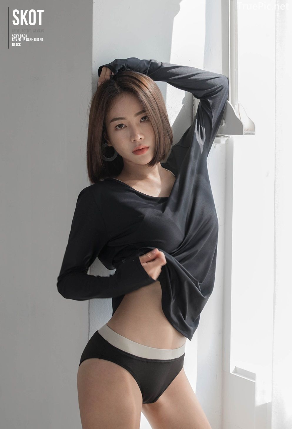 Korean model and fashion - An Seo Rin - Swimwear studio photoshoot - Picture 28