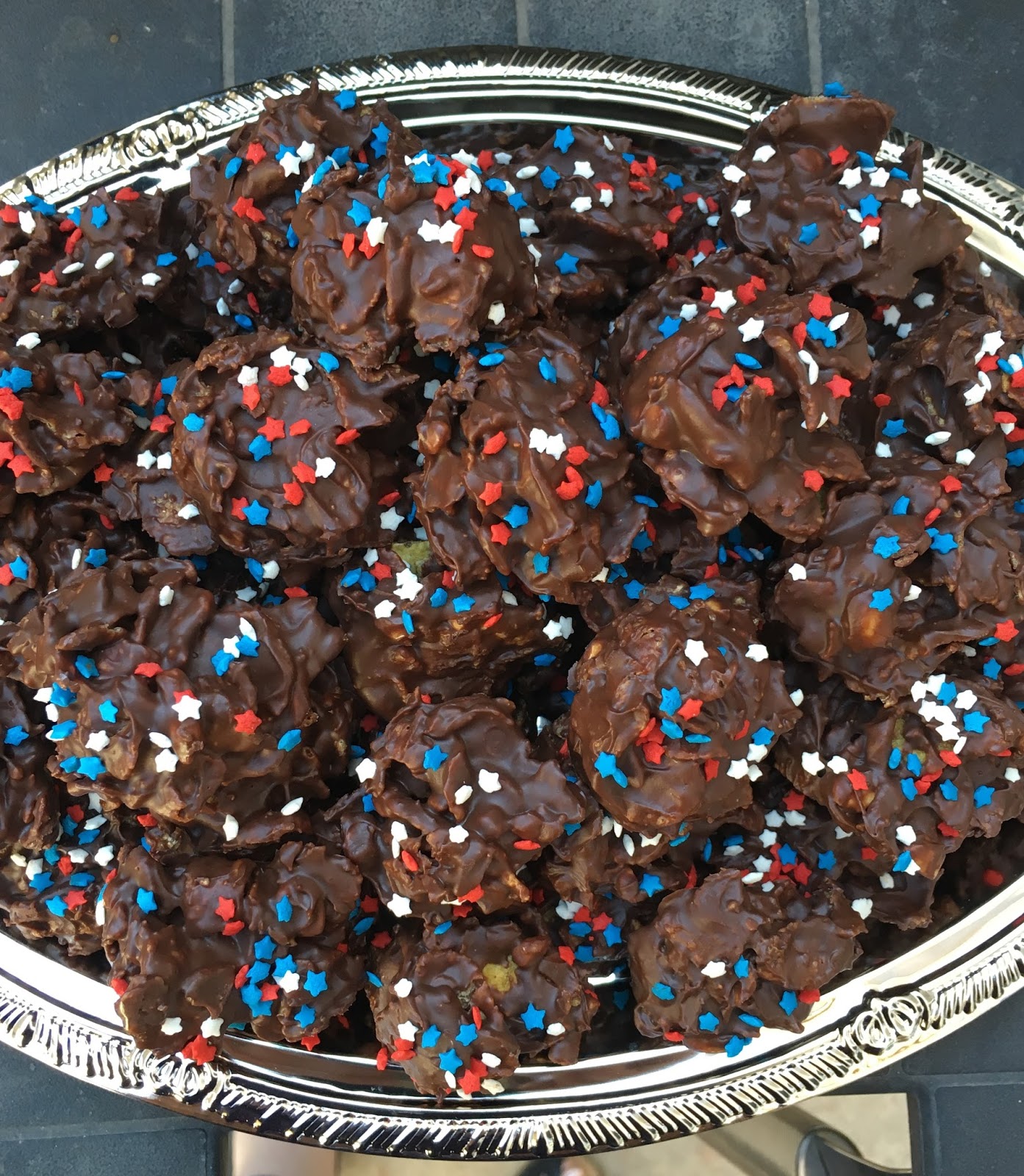 handmade&homemade ChocolatePeanut Butter Crunchies